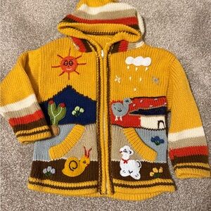 💛3 for $15💛 Peruvian Children's Knit Hoodie